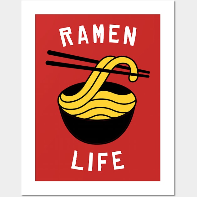 Ramen Life Wall Art by Printnation